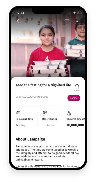 Download Qatar Charity App to help Needy Communities.